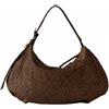 BORBONESE BORSA HOBO SMALL - 91010364AH1264 - castagno