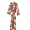 Fatto a mano Kimono In Seta Vintage Da Donna Accappatoio Pigiama Kaftan Copricostume