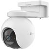 Ezviz EB8 - Telecamera da esterno 4G motorizzata a batteria con visione notturna a colori
