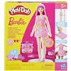 Play-Doh Barbie Cœurs et Coiffure, Coffret de pâte à Modeler