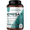 MYLAB NUTRITION Srl T-Rex Integratori Omega 3 - Integratore Con EPA, DHA E Vitamina E 90 Perle