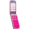 HMD Compatibile con Barbie Phone Flip Cellulare (display da 2,8, fotocamera 0,3 MP, 64/128 MB, 1450 mAh, 4 G) Power Pink