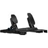 Logitech G RS Pedals - Pedali per simulazioni di corse con freno con cella di carico da 75 kg, posizioni dei pedali regolabili, design modulare, robusto telaio in acciaio estensibile - Nero