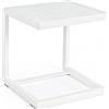 BIZZOTTO TAVOLINO KONNOR 40X40 BIANCO 0662287