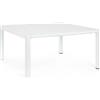 BIZZOTTO TAVOLO ALLUNGABILE KIPLIN 149X97 BIANCO 0663465