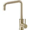 Newform - Real miscelatore lavello bocca quadra girevole [PVD brushed copper bronze] - 63420.59.098