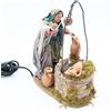 Frisa Presepi Donna al Pozzo - mov h 15 cm