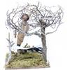 Frisa Presepi Raccoglitore di Olive - mov h 30 cm