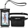 FORETOY Borsa Impermeabile Mare & Custodia Impermeabile Smartphone, Sacca Stagna | Marsupio Subacquea Telefono, IP68 Dry Bag, Cintura Regolabile, Protezione Acqua, Spiaggia Nuoto, Pesca, Escursioni