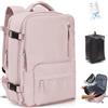 SZLX Zaino Ryanair 40x30x20 Sottovuoto con pompa Zaino Ryanair 40x20x25 Sottovuoto Bagaglio a Mano 40x30x20 Wizzair Zaino da Viaggio 45x36x20 Easyjet Donna Zaino Casual Laptop 14 Pollici Impermeabile