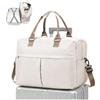 WEPLAN Borsone da Viaggio Donna Bagaglio a Mano Easyjet 45x36x20 Borsa da Viaggio Donna Uomo Borsone Palestra con Spazio Espandibile Travel Bag Borsa Sportiva Cabina Weekend,D01-Beige Marrone