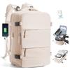 SZLX Zaino Ryanair 40x30x20 Sottovuoto Zaino da Viaggio 40x30x20 Wizzair Bagaglio a Mano Vueling 40x20x30 Donna Uomo Borsa da Cabina Adatto a Laptop da 14 Pollici con porta USB e Scomparto per Scarpe
