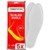 Terratherm Solette riscaldanti, attivato dall'aria | per 8 ore di calore per i piedi, 5, 10 o 30 paia, scaldapiedi per scarpe, suole riscaldanti con 100% calora naturale