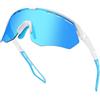 SINSPORT eyewear Occhiali sportivi Occhiali da sole Occhiali da ciclismo da uomo Donne con protezione UV400 per la guida in auto Corsa Ciclismo Pesca Occhiali da sole da golf
