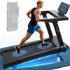 Cowmew Tapis Roulant 20% Inclinazione, 1-20 km/h, 7 CV, App-Compatibile | Tapis Roulant Pieghevole con 36 Programmi, Sensore Pulsazioni, Display LED, Porta Tablet, Max 180 kg, per Casa e Ufficio