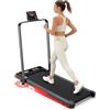 ApexPrime Sports Tapis Roulant Elettrico Pieghevole, 9% Pendenza, 1-10 km/h, 3,0 CV | Casa e ufficio, <35 dB, LED, telecomando, 5 strati antiscivolo, 8 ammortizzatori, 9 cm piegato, ruote trasporto