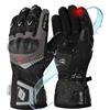 RIDEIRON Guanti Moto Uomo Invernali, Impermeabili, Touchscreen e con Protezione, Guanti Riscaldati 3M per Inverno e Moto (nero, M-XXL)