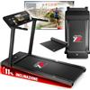 YM Tapis Roulant Salvaspazio 16 km/h, Marchio Italiano, Inclinazione, APP Compatibili, Pieghevole, Ampia Superfice, 2 Sistemi Controllo (TASTI + GESTUALE) Brevettato, NEXT 4000 Your Move