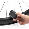 dwndpump Mini pompa per Bicicletta, Portatile Max 100PSI Senza Manometro | Pompa Elettrica per Bici da Corsa, Compressore Bici con Valvole Presta e Schrader, Accessori Bici da Corsa