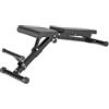 Capital Sports Flaptor - Panca Palestra, Panca Pesi Regolabile, per Bilanciere, Sit up, Body Building, 149 x 42 x 42 cm, Rivestimento in Pelle Sintetica, Telaio in Acciaio, Pieghevole