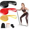 Fokky Set Elastici Fitness 4 Livelli con Ancoraggio e Borsa Trasporto | Elastici Palestra per uomo e donna, Protezioni, Bande Elastiche Fitness per Allenamento Completo, Muscolazione e Ginnastica