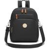 Miss Lulu Borsa Zaino Donna Leggero, Zainetto Antifurto Impermeabile 8 Tasche, Zaini Casual Tracolla Regolabile a Singola/Doppia Spalla, per Viaggio, Scuola, Lavoro, Shopping e Università