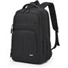 KONO Zaino Porta PC 15,6 Pollici Uomo Donna Business Impermeabile Antifurto con Porta USB, Zaino Laptop da Viaggio per Lavoro Scuola Università - Grigio