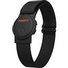 moofit HW401 Fascia Cardio da Braccio, Cardiofrequenzimetro Fascia Cardio Bluetooth ANT+, Heart Rate Monitor Ricaricabile Funziona con Wahoo, Strava, Elite HRV