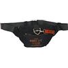 Avirex Marsupio in Nylon Poliestere, Marsupio Uomo Impermeabile e Lavabile con Tasche a Zip e Portachiave Rimovibile, Collezione Post PST01 (Grey)