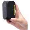 anoutway Mini Bomba de Bicicleta, con ManóMetro Digital, Portátil Auto-Off | Max 120 PSI Mini Compressore Bici da Corsa AT1 MAX Gonfiatore Elettrico con Valvola Schrader e Presta pour VTT, Vélo de Route