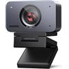 UGREEN FineCam 1080P Webcam 60FPS Full HD USB A C PC Camera Fuoco Fisso | Doppio Microfono Face AE Commutazione Verticale Orizzontale per Windows MacOS Linux Youtube Skype Appel Zoom