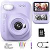GREENKINDER Macchina Fotografica Bambini Istantanea,3,0 Pollici 14MP Fotocamera Istantanea Bambini 32GB Scheda,1080P Fotocamera Digital per Bambini,Giocattolo Regalo di Natale per Bambino da 3-12 Anni