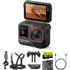 Insta360 Ace Pro 2 Pack Bici - Action Cam Impermeabile in 8K co-ingegnerizzata con Leica, sensore 1/1.3", doppio chip IA, superba in bassa luce, audio superiore.