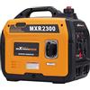maXpeedingrods 2300W Generatore di Corrente Silenziato a Benzina Inverter per all'Aperto Camper Partito Generatore Elettrico Emergenza Portatile con prese USB e 230V Leggero