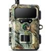 VOOPEAK Telecamera selvatica 4G LTE con scheda SIM, fotocamera per animali selvatici con app di trasmissione del cellulare, fotocamera da caccia da 32 MP 1080P con visione notturna invisibile