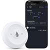 Mcbazel Sensore Allagamento Zigbee, Rilevatore Acqua con App e Allarme | IP66 impermeabile, 1 anno di autonomia, compatto e senza fili, compatibile con Home Assistant e Zigbee2MQTT