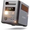 AFERIY Centrale Elettrica Portatile Espandibile 5120Wh Power Station 1800W | P180Pro 1024Wh Ricarica Rapida Generatore Solare per Casa Campeggio Accumulatore di Energia UPS Emergenze APP LiFePO4