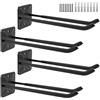 Sinoer Ganci da garage, appendiabiti da parete, organizer per capannoni, organizer per attrezzi pesanti, per attrezzi, passeggini, pneumatici per auto, attrezzi da giardino (confezione da 4)