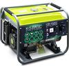 K&S BASIC KSB 6500C Generatore di corrente 5,5 kw, motore a benzina a 4 tempi, avviamento manuale, potenza motore 15 cv generatore di emergenza domestica per Garage Officina Cantiere Camping