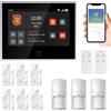 Wolf Guard - Allarme Casa WiFi Senza Fili, Antifurto Casa Wireless con APP Tuya, Supporta SIM 4G, KIT Allarme con Rilevatore di movimento, Sistema di Sicurezza già Configurato, Italian WT4F-06