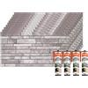 IZODEKOR Pannelli Murali 3D Effetto Pietra in Polistirolo - Ideali per cucina, bagno, balcone, camera da letto, soggiorno e terrazza | Cream Dream (10 pannelli con 4 adesivi di montaggio)