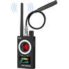 Fssppe K18 Rilevatore 4-in-1 RF GPS per Telecamere e Tracker | Allarme LED, acustico o vibrazione; 98 g; 10 h di utilizzo; fino a 7 giorni in standby