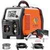 HITBOX HBM145 145A 230V 4 in 1 Saldatrice a Filo Continuo | MIG No Gas, ARC, Lift TIG, Compatibile Spool Gun, Display LED, Filo Animato, Multiprocesso