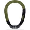 AARON Lock One - Lucchetto per bicicletta con codice numerico a 5 cifre, lucchetto a catena in acciaio e alto livello di sicurezza, serratura per e-bike, mountain bike, trekking, bici da turismo, bici