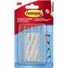 Command Ganci Trasparenti con Strisce Adesive Trasparenti, da Interno, 20 Ganci e 24 Strisce Biadesive, XS