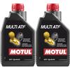 MOTUL 2 Litri MOTUL MULTI ATF Lubrificante Sintetico per Cambi Automatici