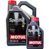 MOTUL 6 Litri MOTUL SPECIFIC 2312 0W30 Olio motore sintetico per motori PSA