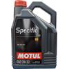 MOTUL 5 Litri MOTUL SPECIFIC 2312 0W30 Olio motore sintetico per motori PSA
