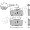 Metelli Pattini Freno Iveco Daily I 30.8-35.8(1996-1998) 22-0139-1