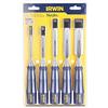 IRWIN TM444S5 M444, Set scalpelli 5 pz: 6, 10, 13, 19, 25 mm in confezione blister